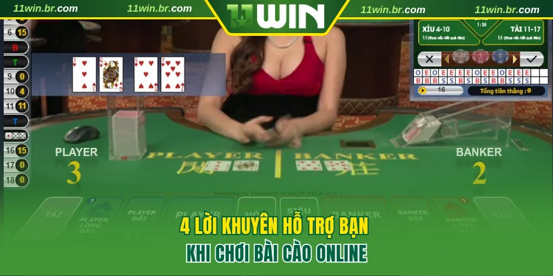 4 lời khuyên sẽ hỗ trợ bạn khi chơi bài cào online