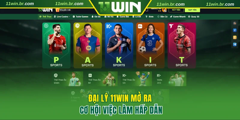 Đăng Ký Đại Lý 11WIN Được Hưởng Hoa Hồng Cực Hấp Dẫn 2 Đại lý 11WIN mở ra cơ hội việc làm hấp dẫn