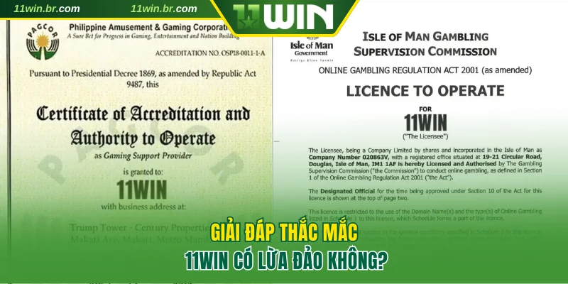 11WIN Có Lừa Đảo Không? Giải Đáp Chi Tiết Từng Nghi Vấn 2 Giải đáp thắc mắc 11WIN có lừa đảo không?